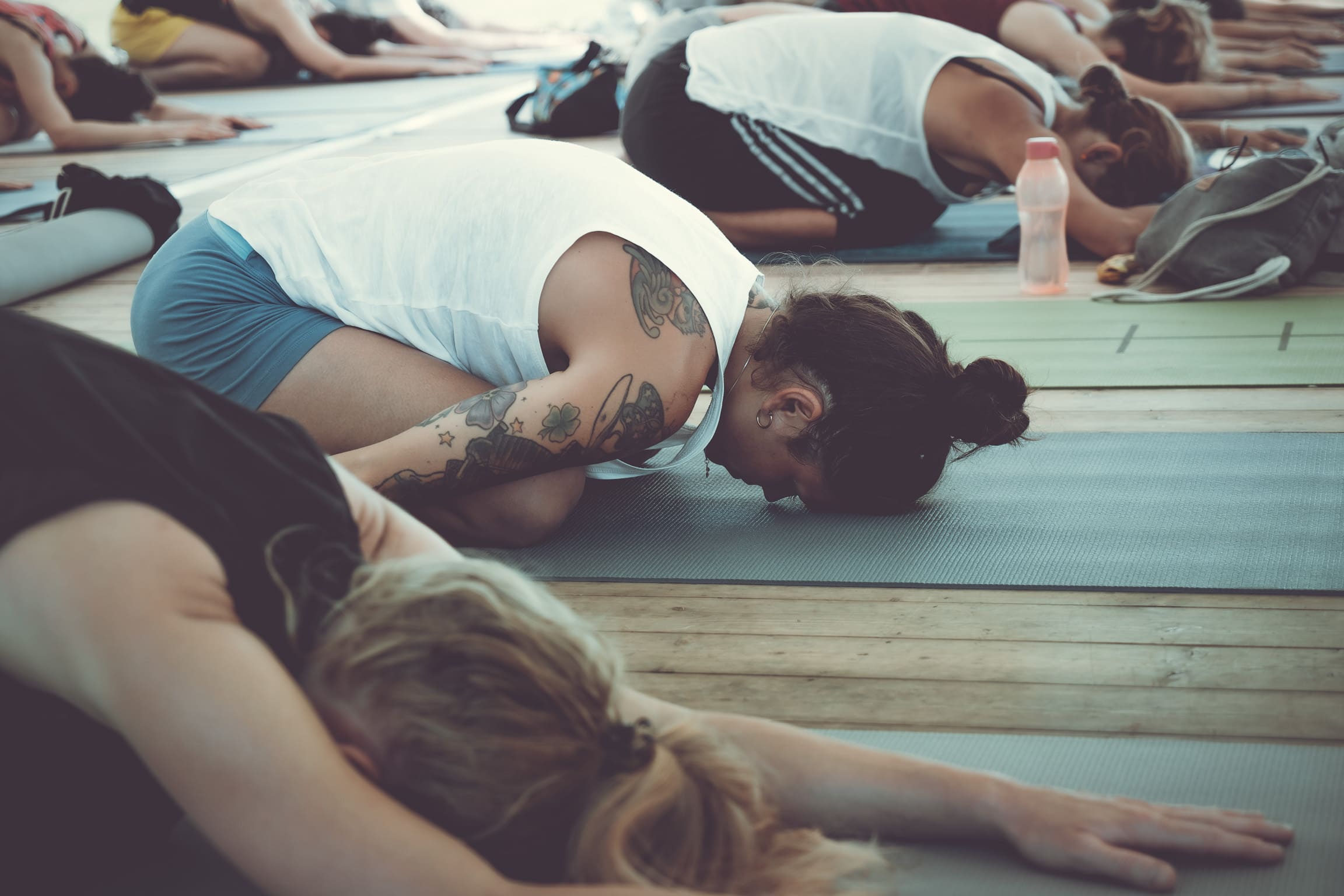 Yogastunde im Yogazentrum Mödling